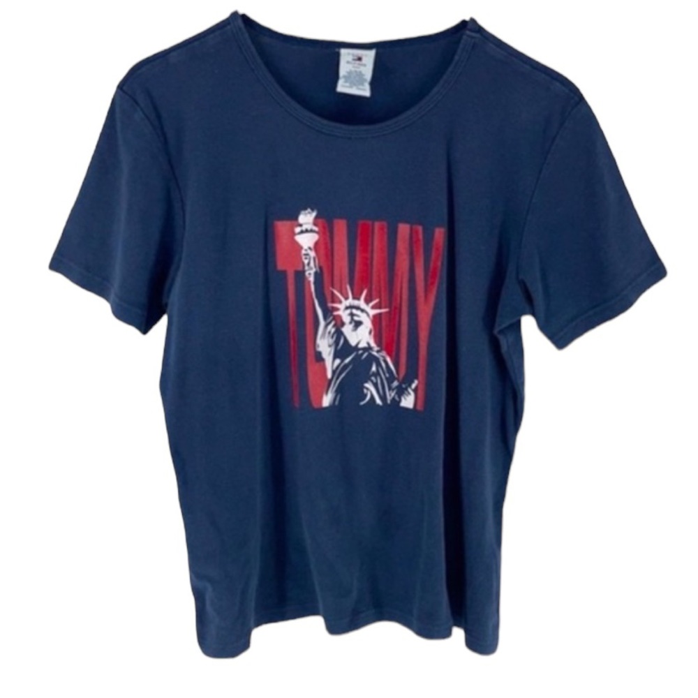 Tommy Hilfiger Y2K RARE Statue of Liberty Tee